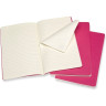 Блокнот MOLESKINE Cahier Journal XLarge, в линейку, розовый неон CH021D17