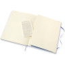 Блокнот MOLESKINE CLASSIC XLARGE нелинованный, голубая гортензия QP092B42