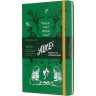 Еженедельник MOLESKINE Alice in Wonderland WKNT LE, зелёный DAL12WN3Y20